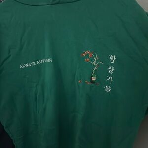 Always Autumn Hoodie Green Size L